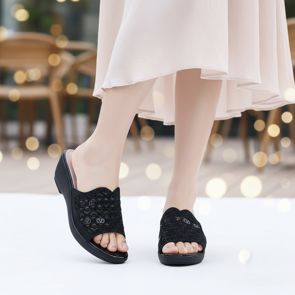  Dép cao cao gót HongKong ( 35- 39 ) 