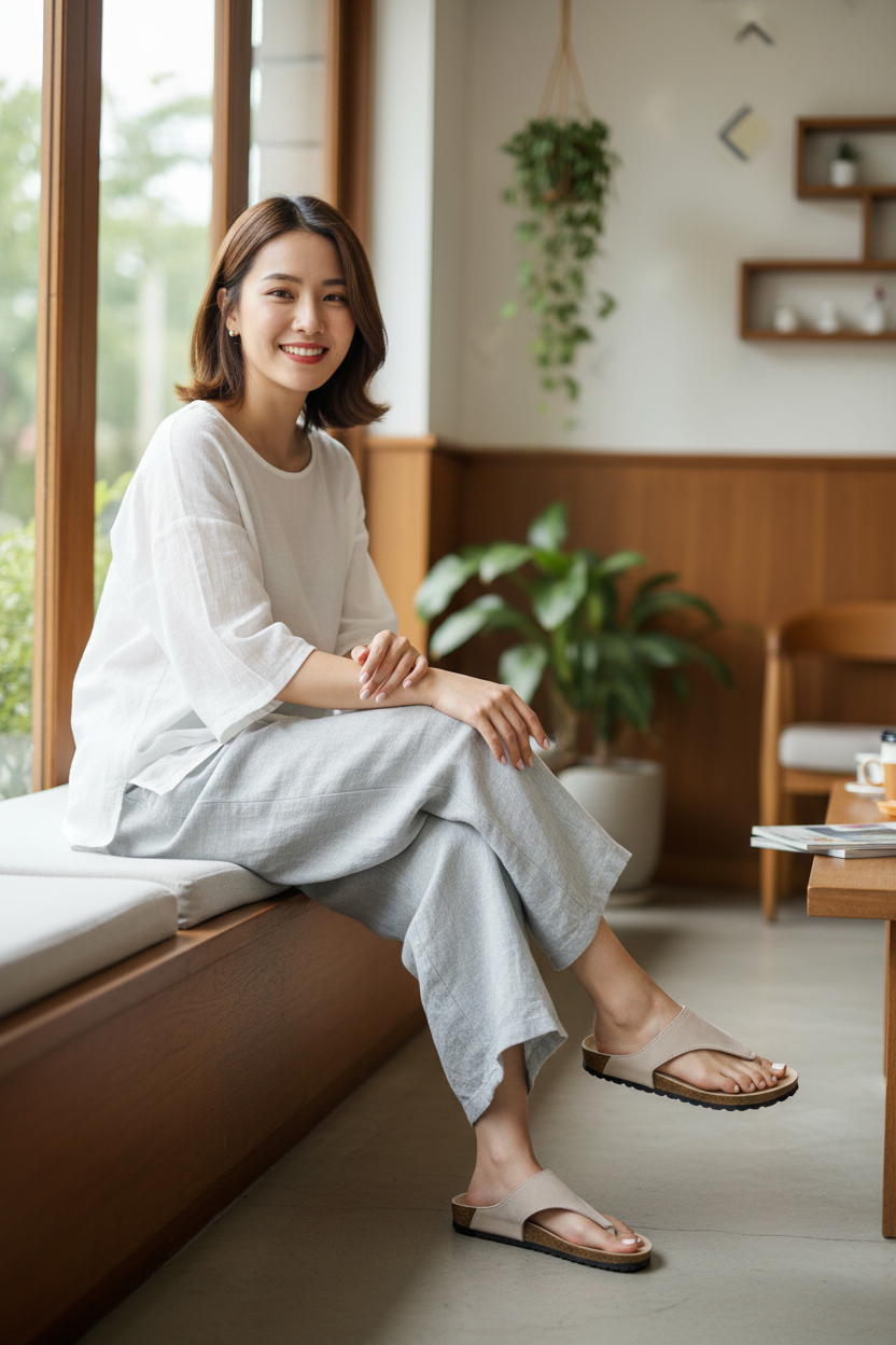  Dép quai kẹp Up's Đài Loan nữ (35-39) 