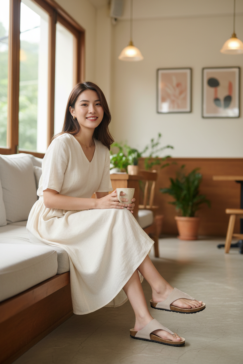  Dép quai kẹp Up's Đài Loan nữ (35-39) 