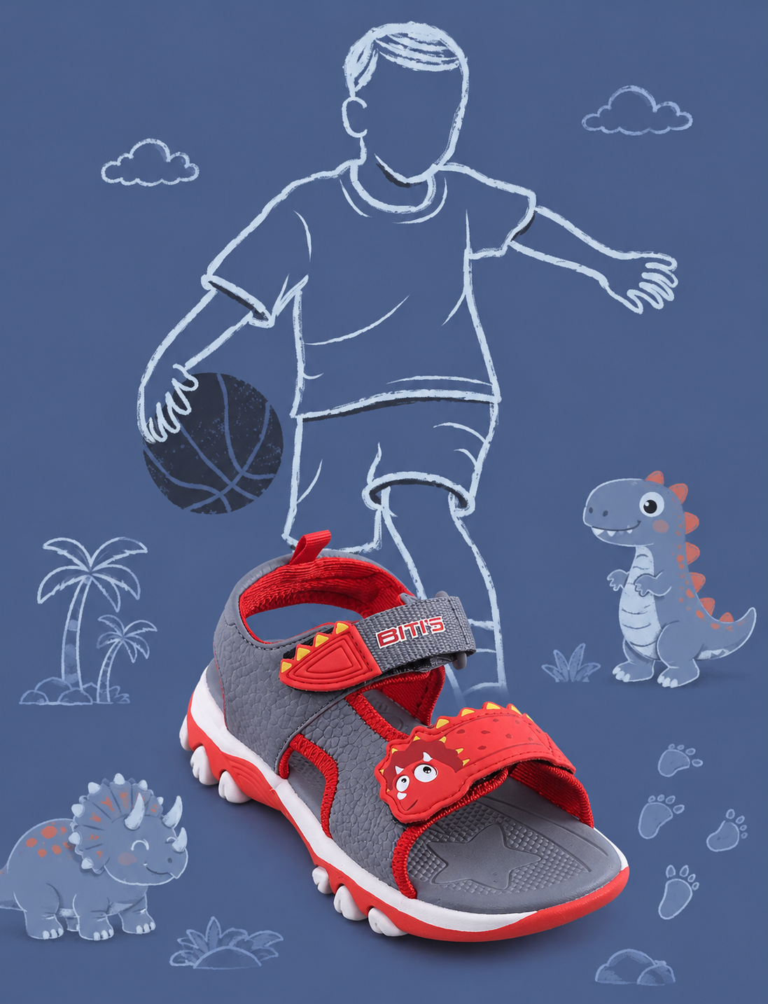  Sandal Biti's bé trai (24-29) 