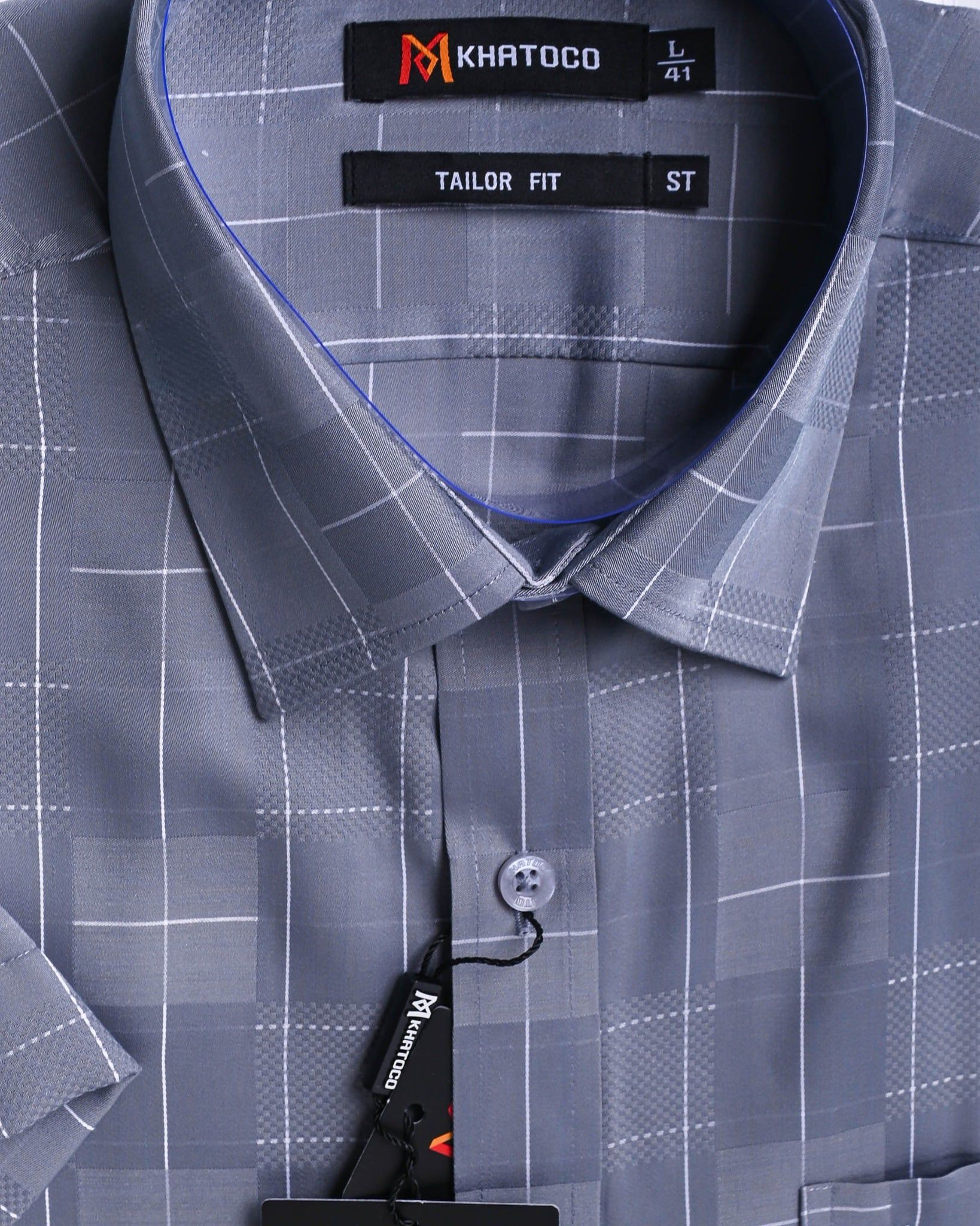  Áo sơ mi nam tay ngắn Khatoco(S-5XL) 