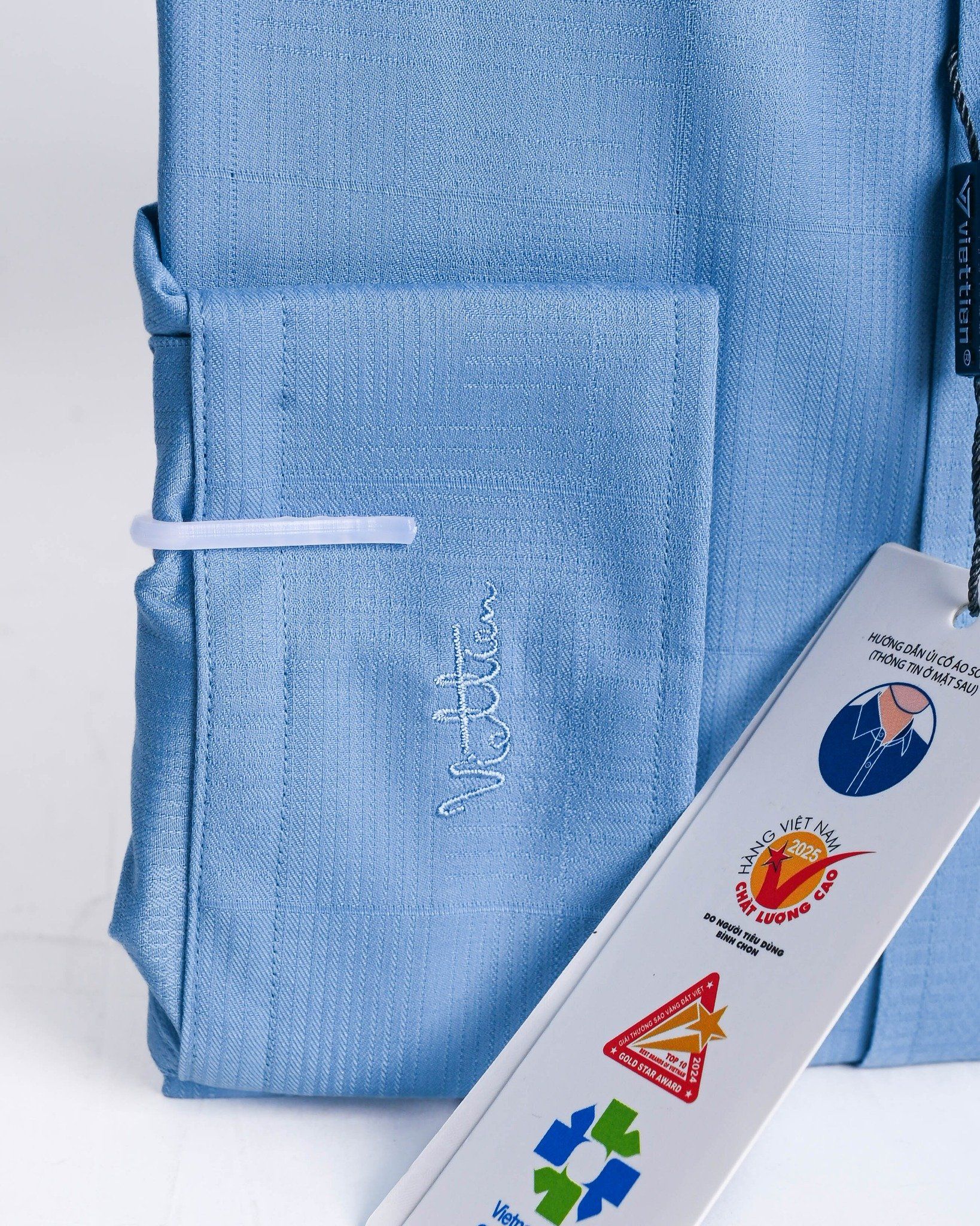  Áo sơ mi Việt Tiến tay dài (4) 