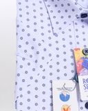  Áo sơ mi Việt Tiến tay ngắn lai ngang vải hoa hồng (S-XL) 