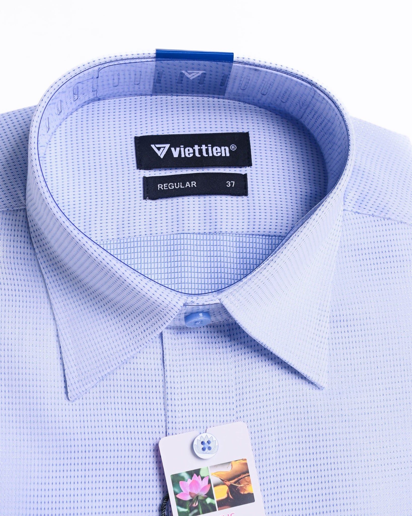  Áo sơ mi Việt Tiến tay dài (37-43) 