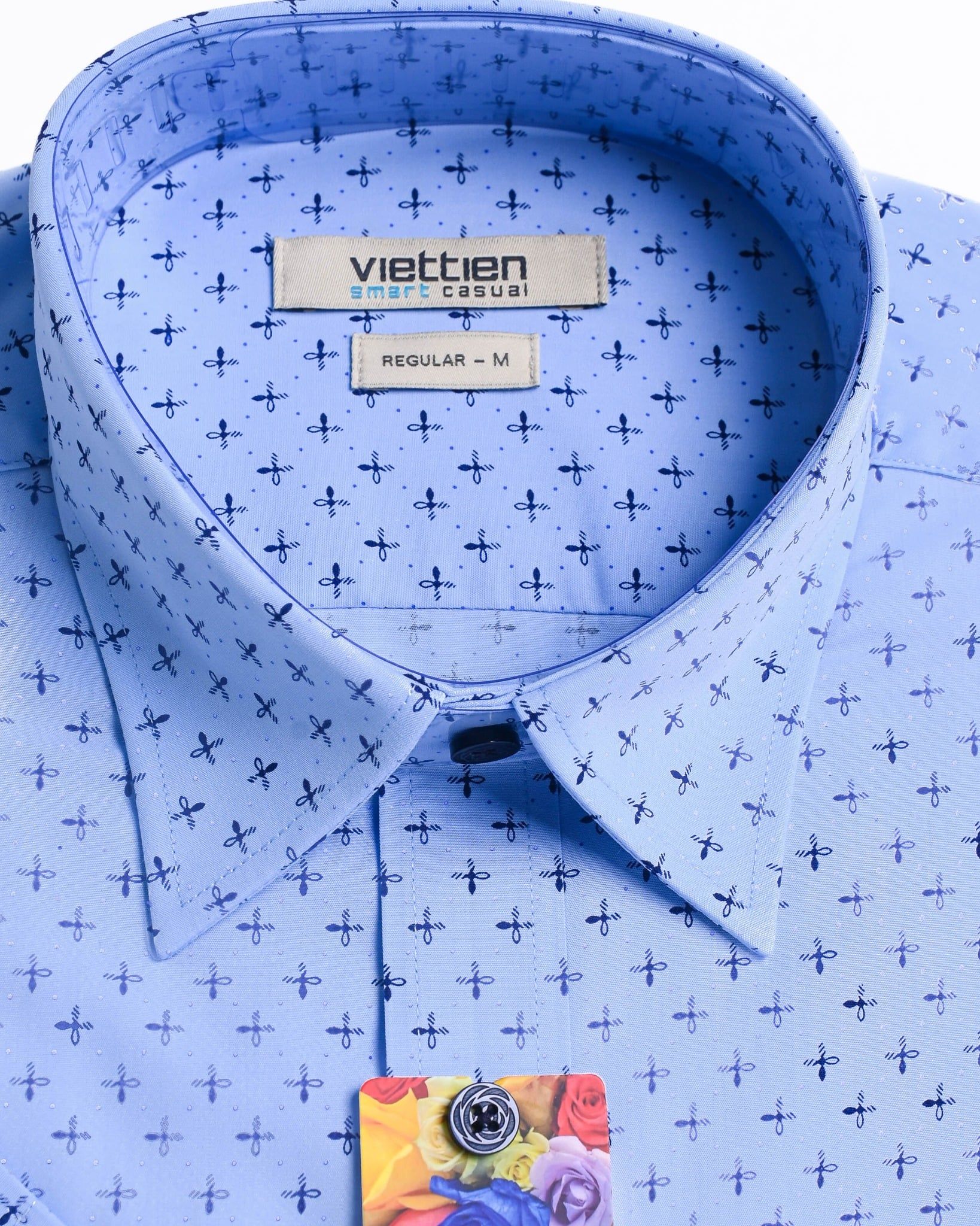  Áo sơ mi Việt Tiến tay ngắn (S-XL) 