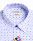  Áo sơ mi Việt Tiến tay ngắn lai ngang (S-XL) 