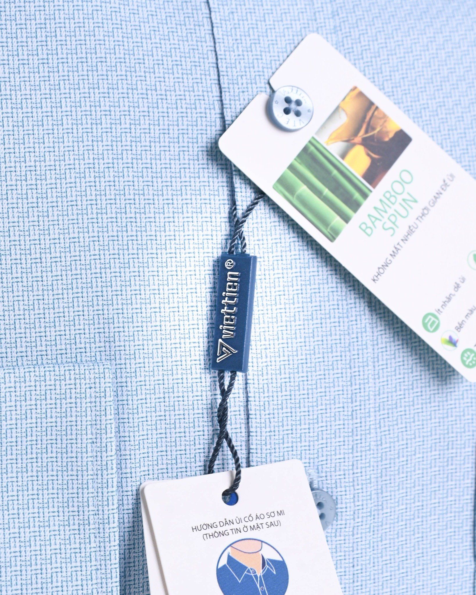  Áo sơ mi Việt Tiến tay dài (37-44) 