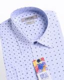  Áo sơ mi Việt Tiến tay ngắn vải hoa hồng (S-XL) 