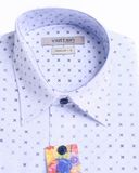  Áo sơ mi Việt Tiến tay ngắn vải hoa hồng (S-XL) 