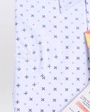  Áo sơ mi Việt Tiến tay ngắn vải hoa hồng (S-XL) 