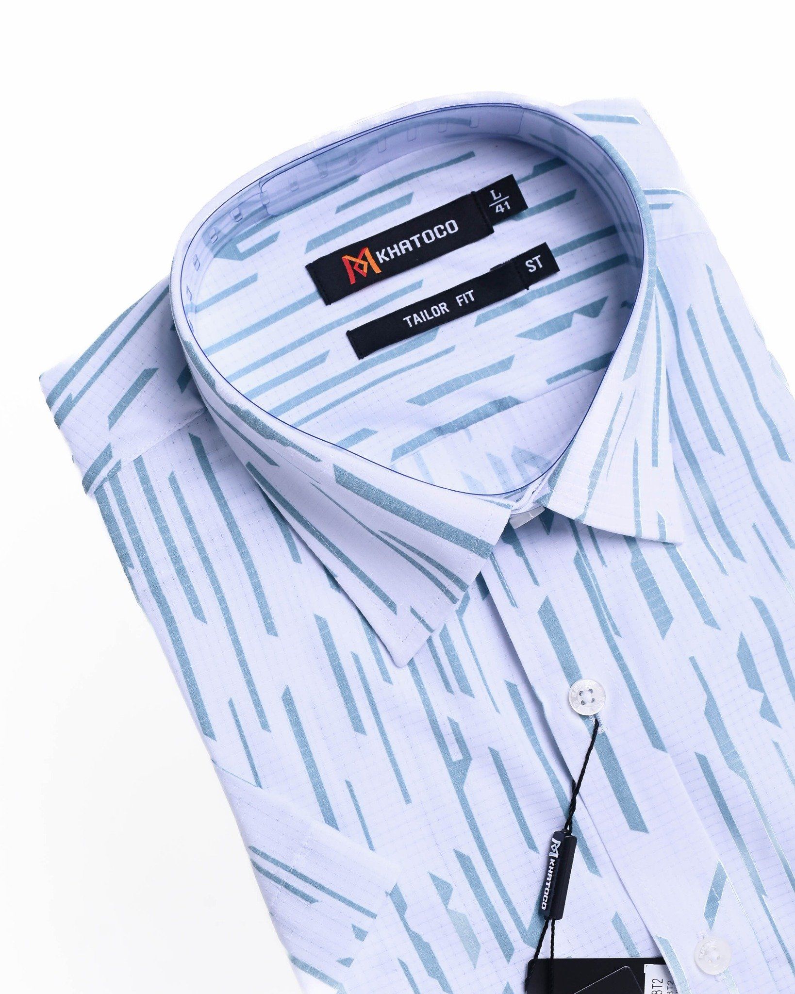 Áo sơ mi nam ngắn tay Khatoco 