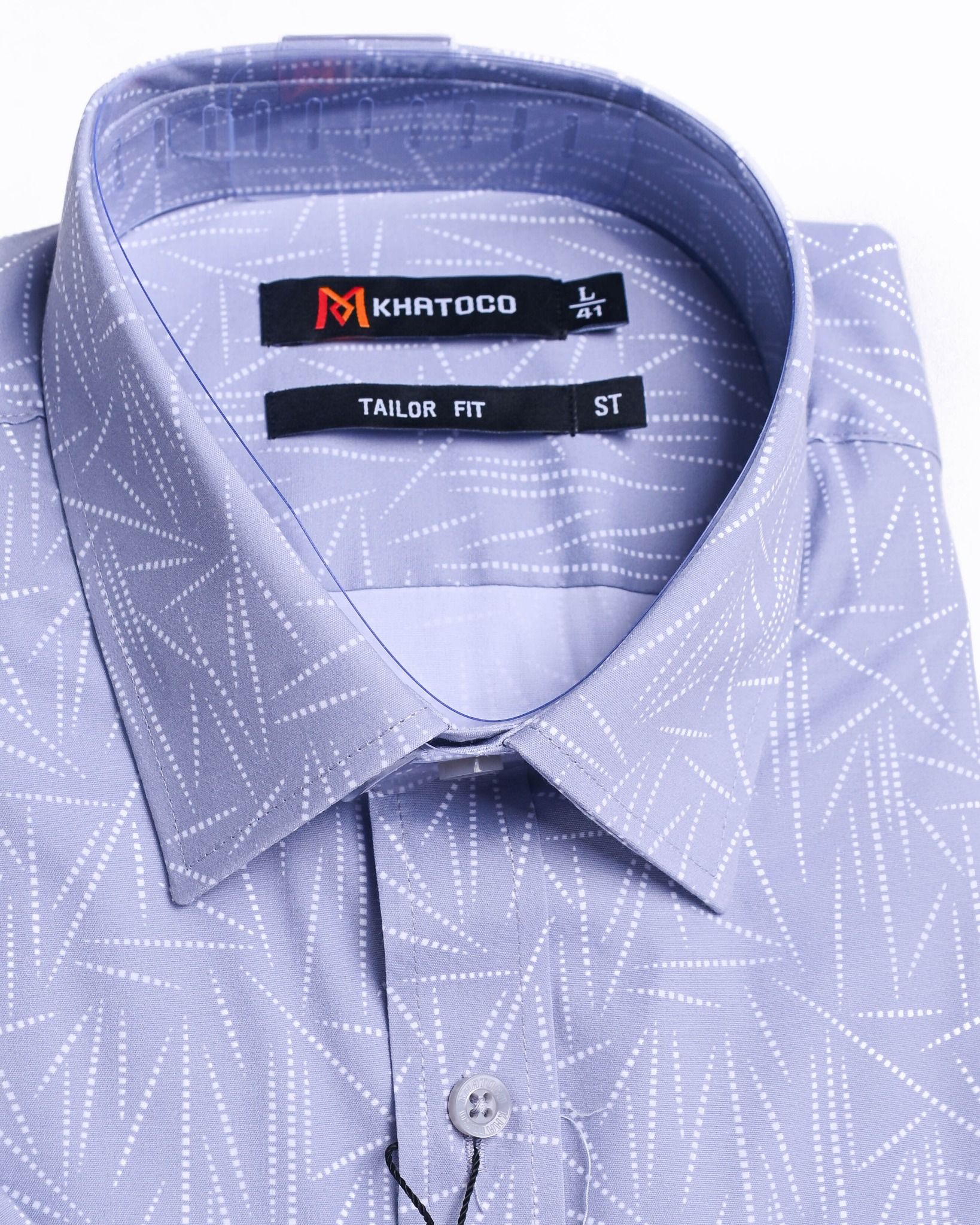  Áo sơ mi Khatoco nam tay ngắn 