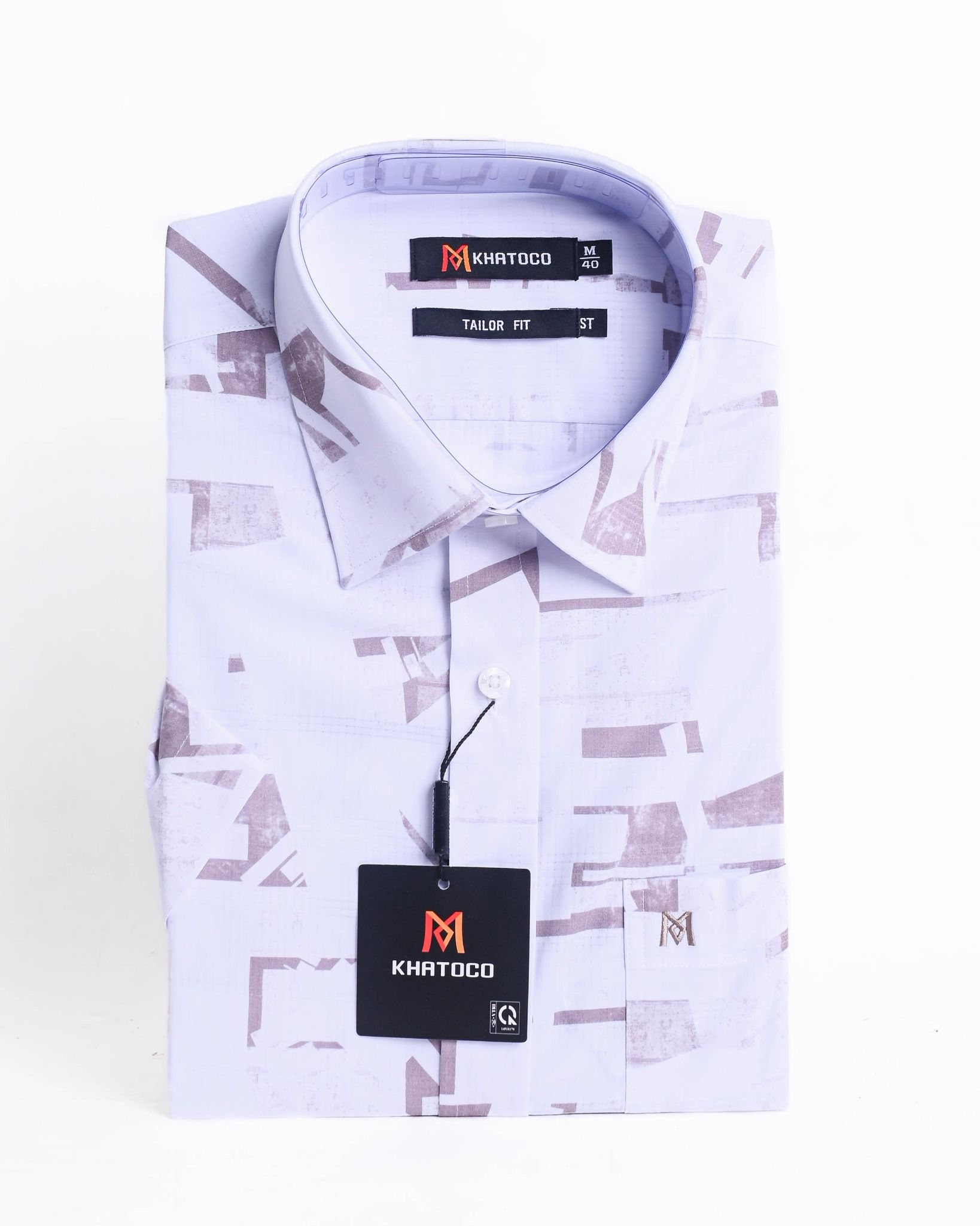  Áo sơ mi ngắn tay Khatoco 
