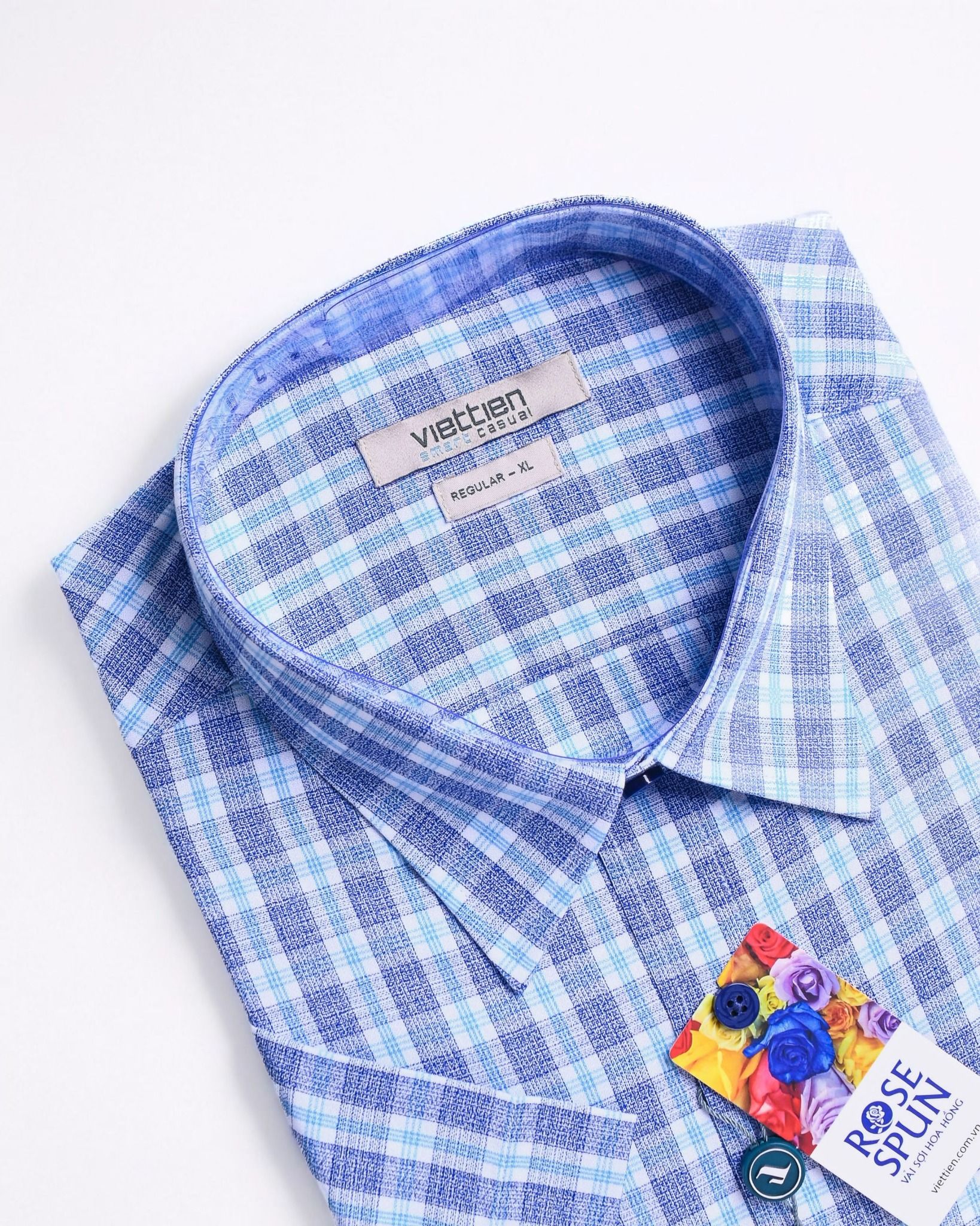  Áo sơ mi nam Viettien (S-XL) 