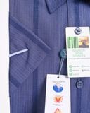  Áo sơ mi nam Viettien (S-XL) vải sợi tre 