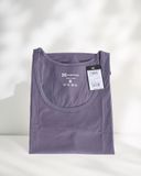  Áo ba lỗ nam sale off- xám đậm 