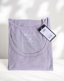  Áo ba lỗ nam sale off- xám nhạt 