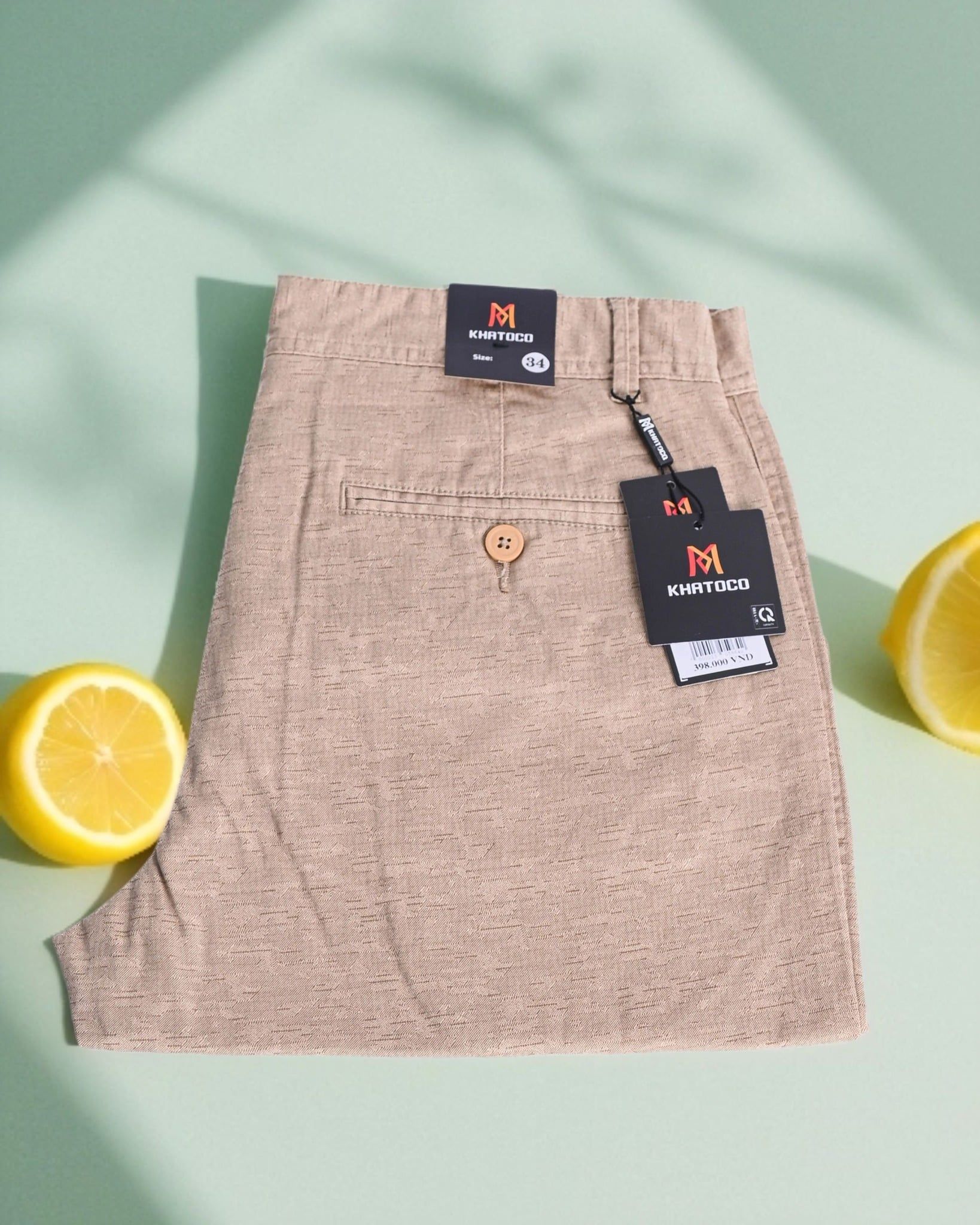  Quần short kaki Khatoco 