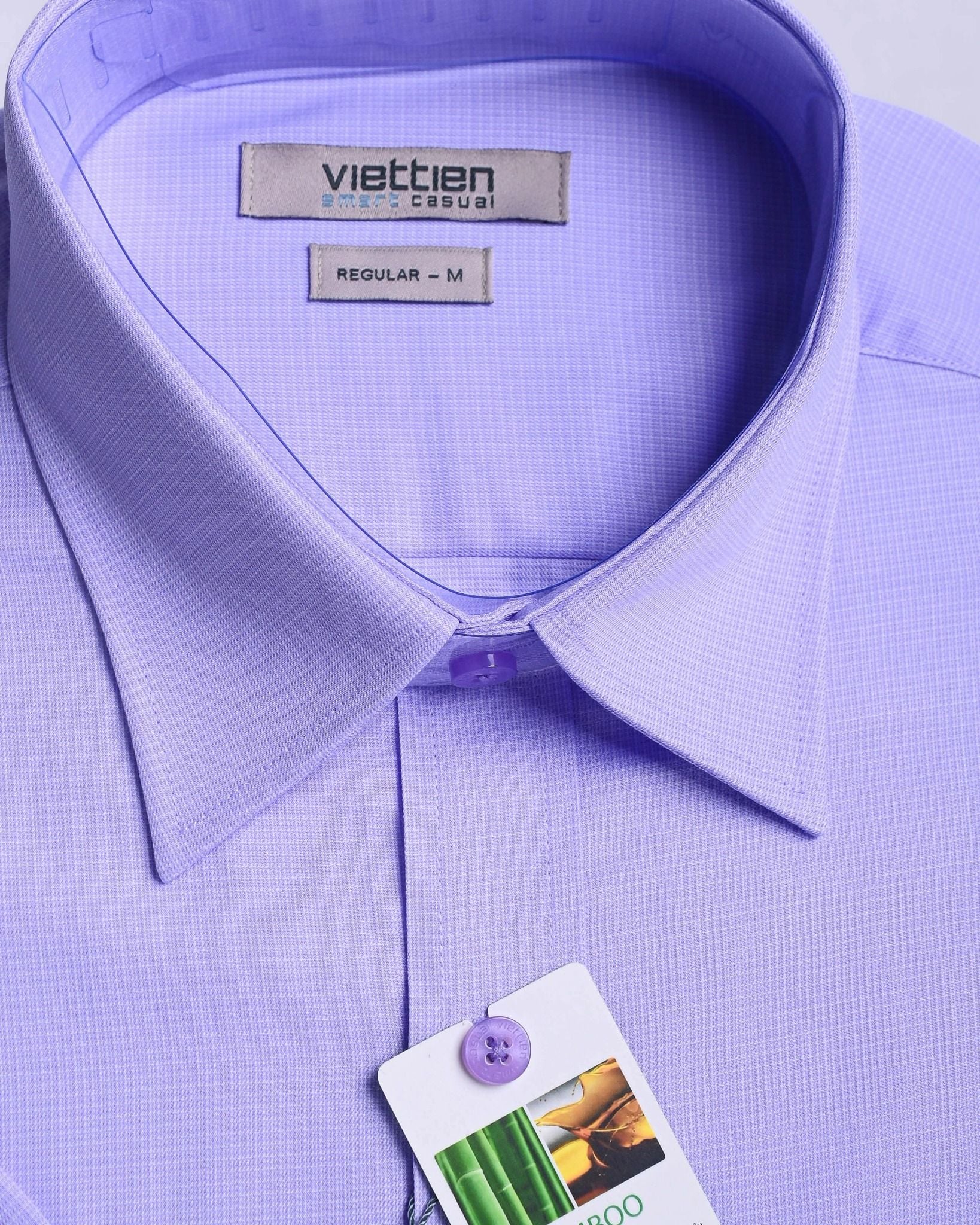  Áo sơ mi nam Việt Tiến tay ngắn 