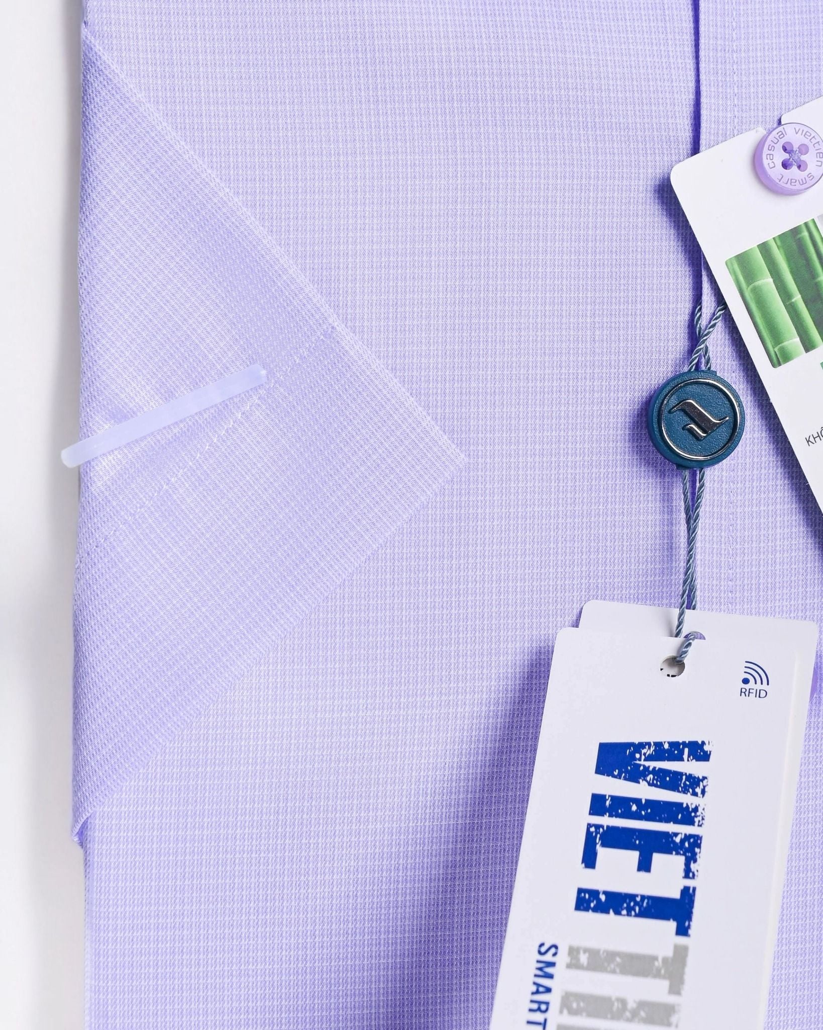  Áo sơ mi nam Việt Tiến tay ngắn 