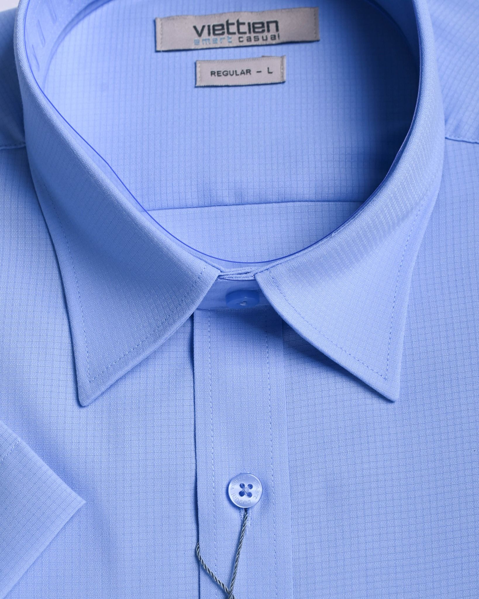  Áo sơ mi Việt Tiến tay ngắn 
