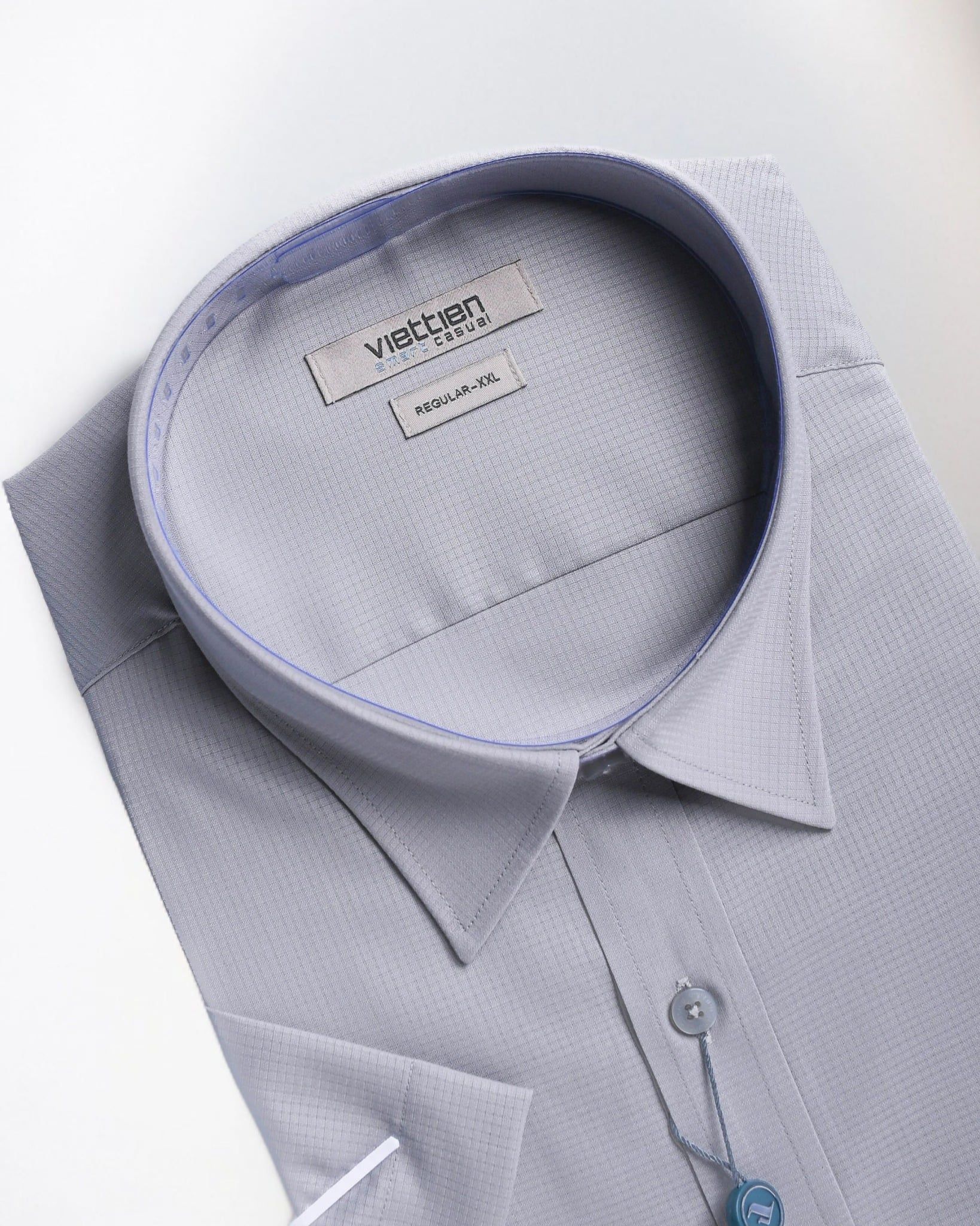  Áo sơ mi Việt Tiến tay ngắn 