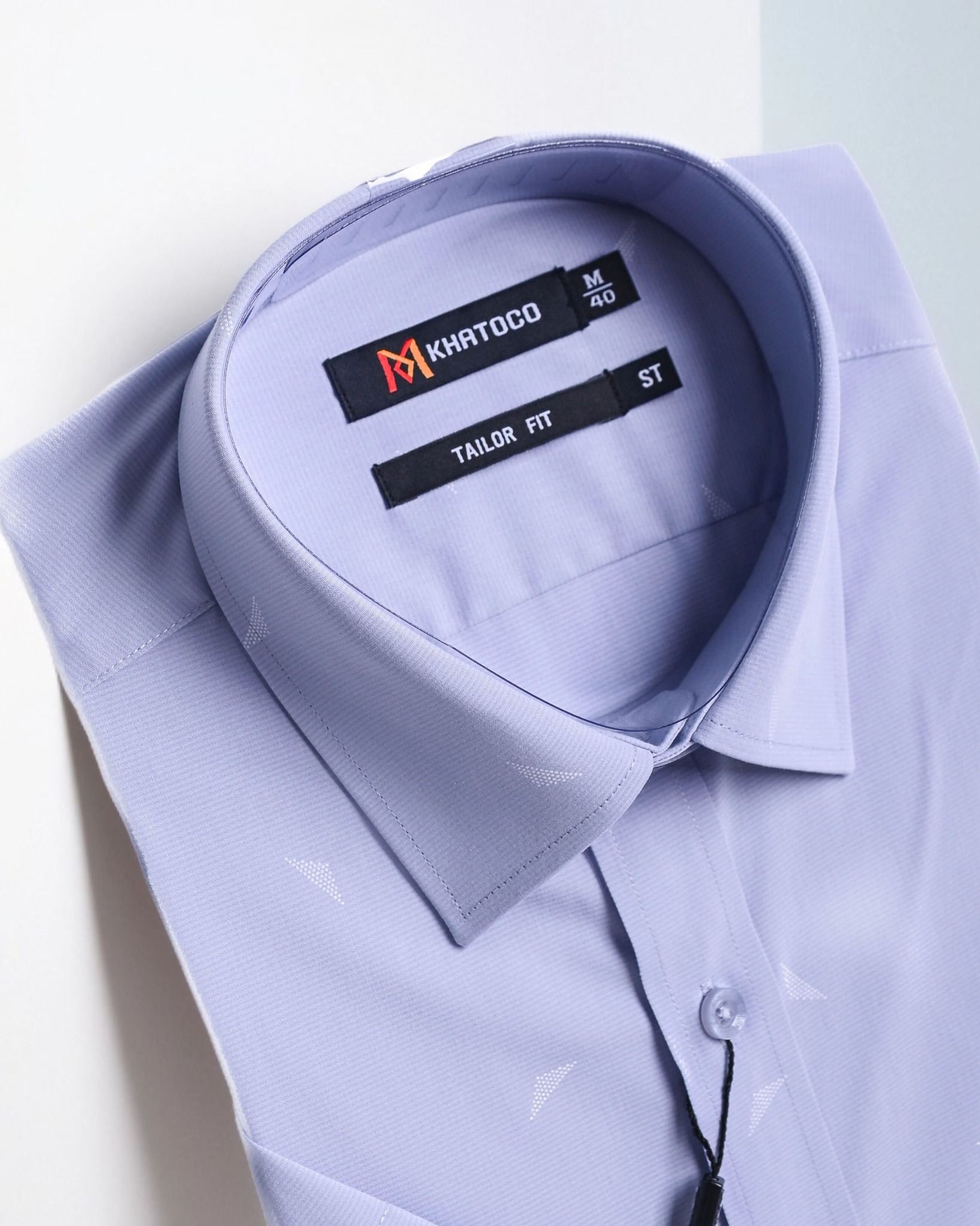  Áo sơ mi tay ngắn lai ngang  Khatoco 