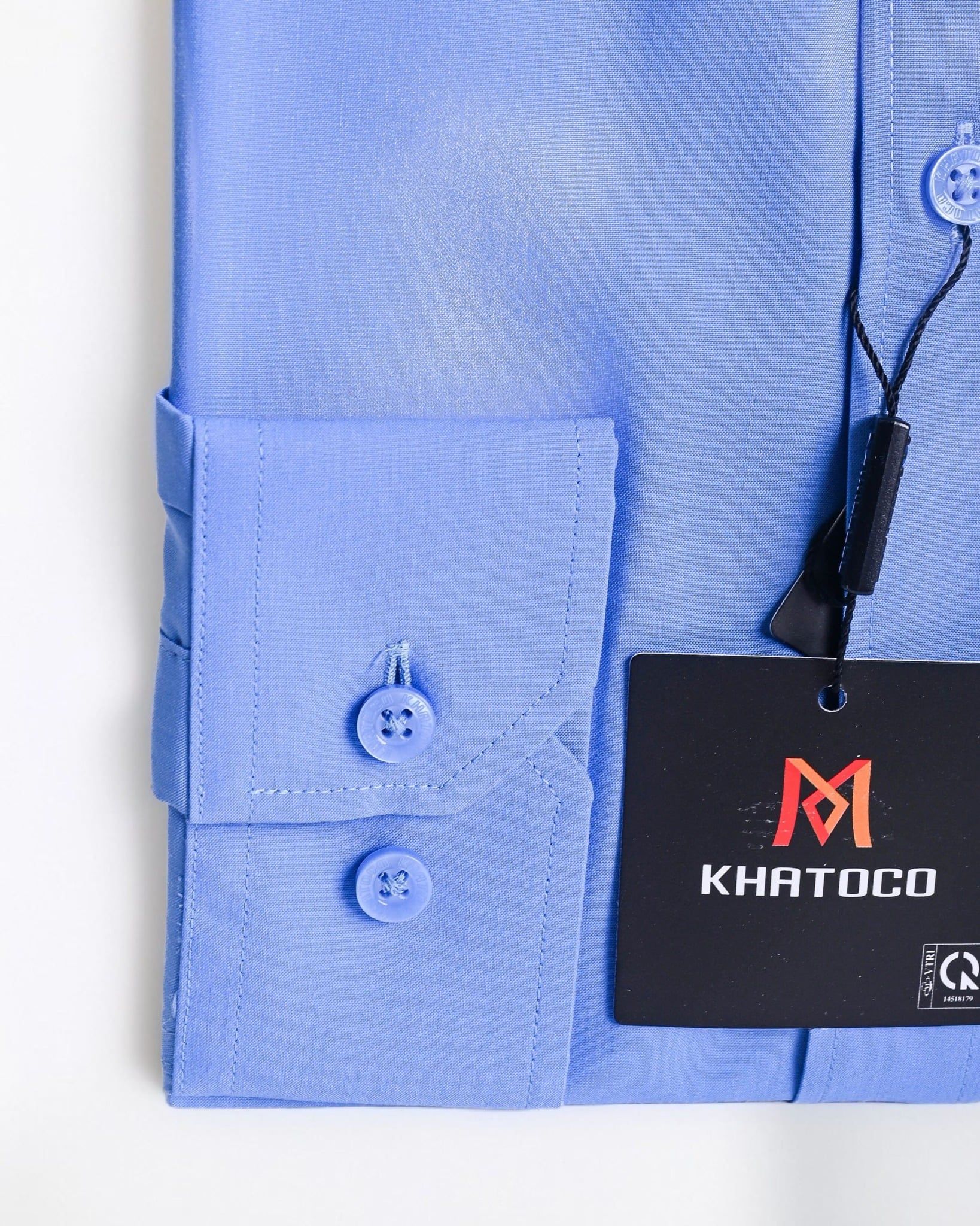  Áo sơ mi tay dài Khatoco 