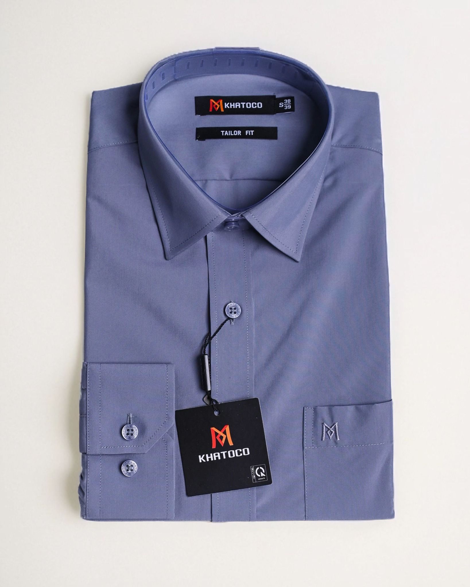  Áo sơ mi tay dài Khatoco 