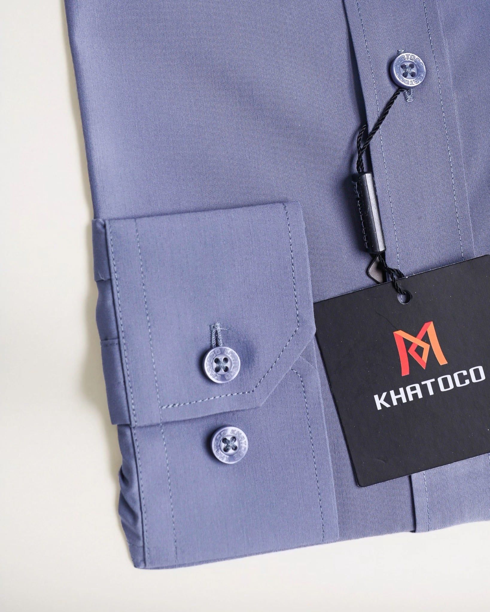  Áo sơ mi tay dài Khatoco 