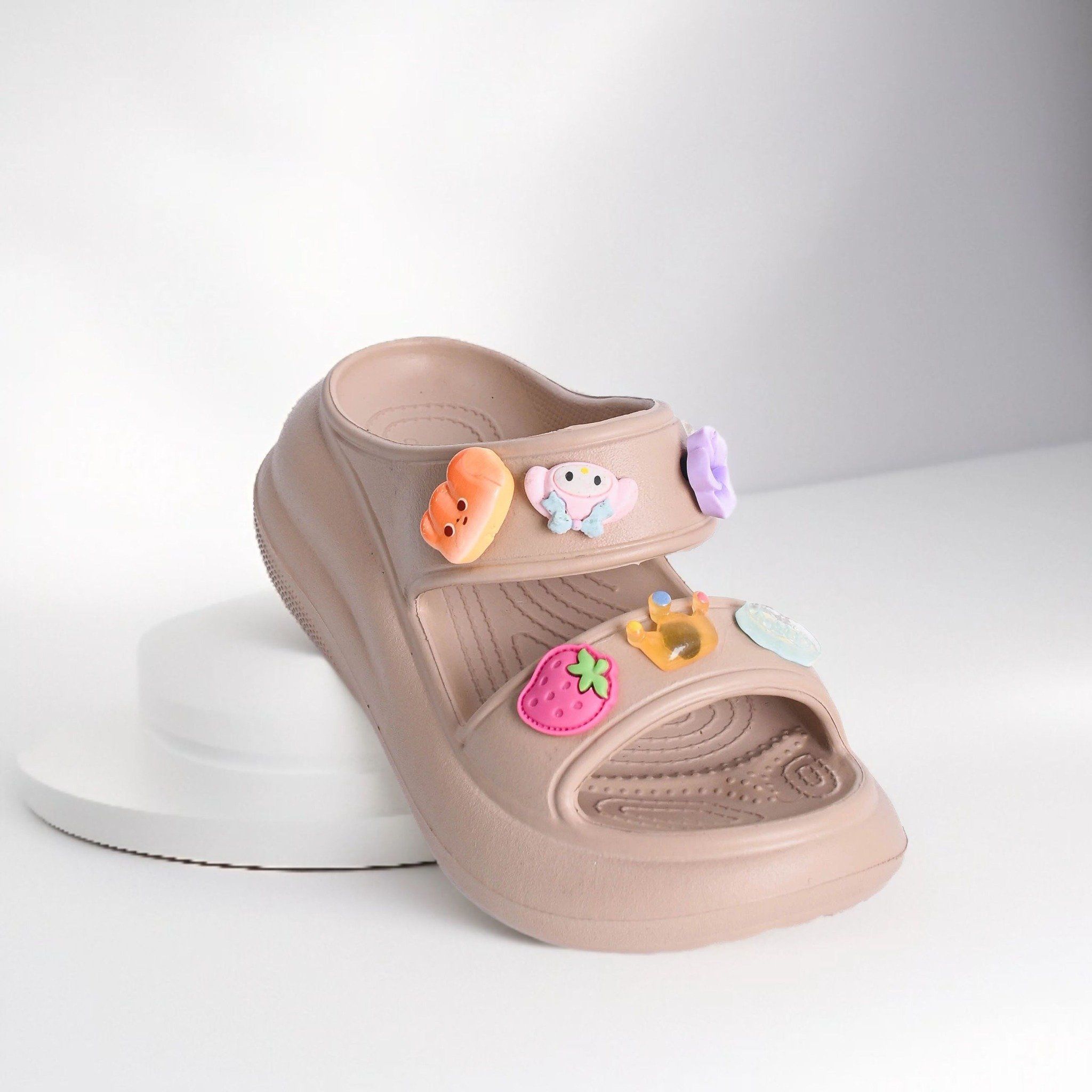  Dép nhựa nữ xinh xắn (size 4-7) 