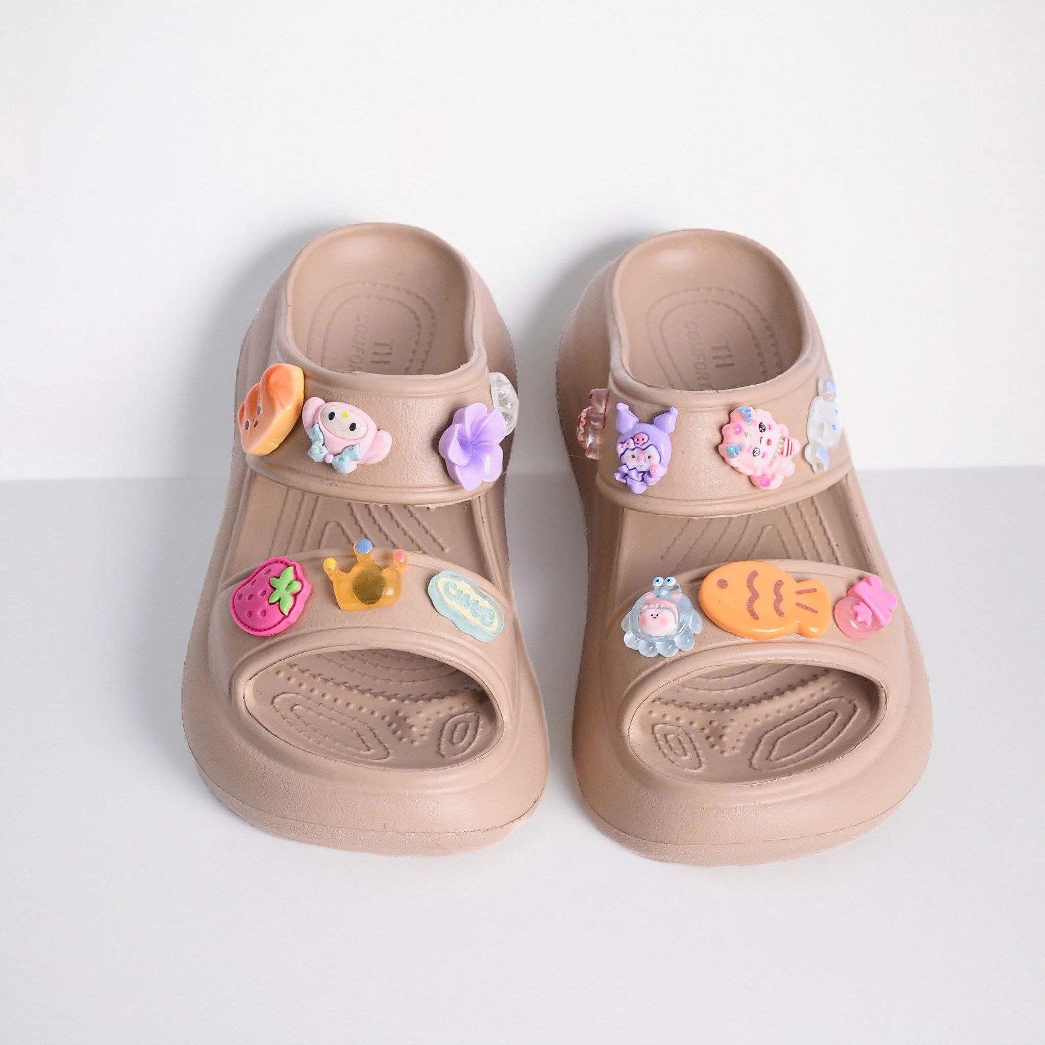  Dép nhựa nữ xinh xắn (size 4-7) 