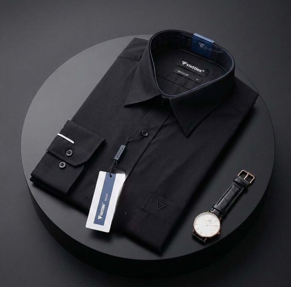  Áo sơ mi Việt Tiến tay dài (37-44) 