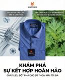  Áo sơ mi tay ngắn Khatoco (M-3XL) 