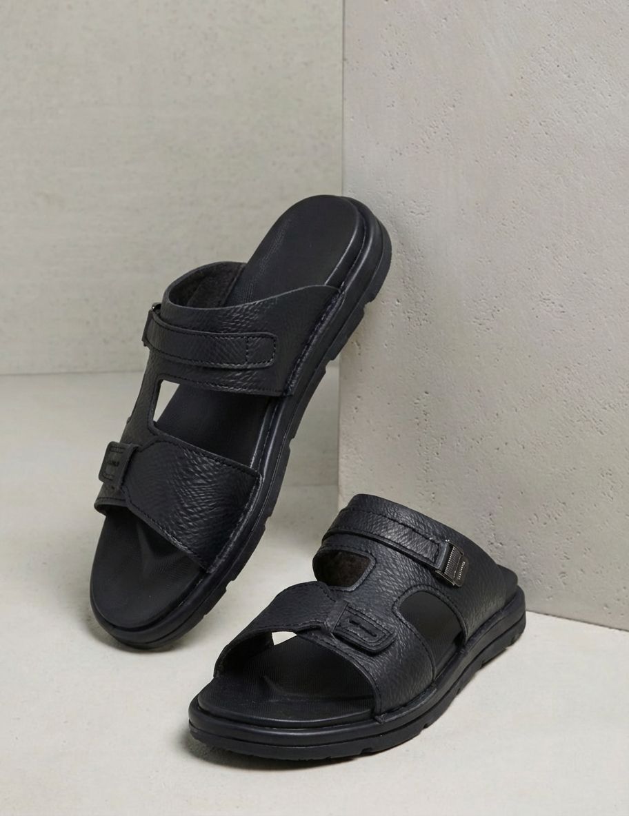  Dép da quai ngang nam (39-43) 