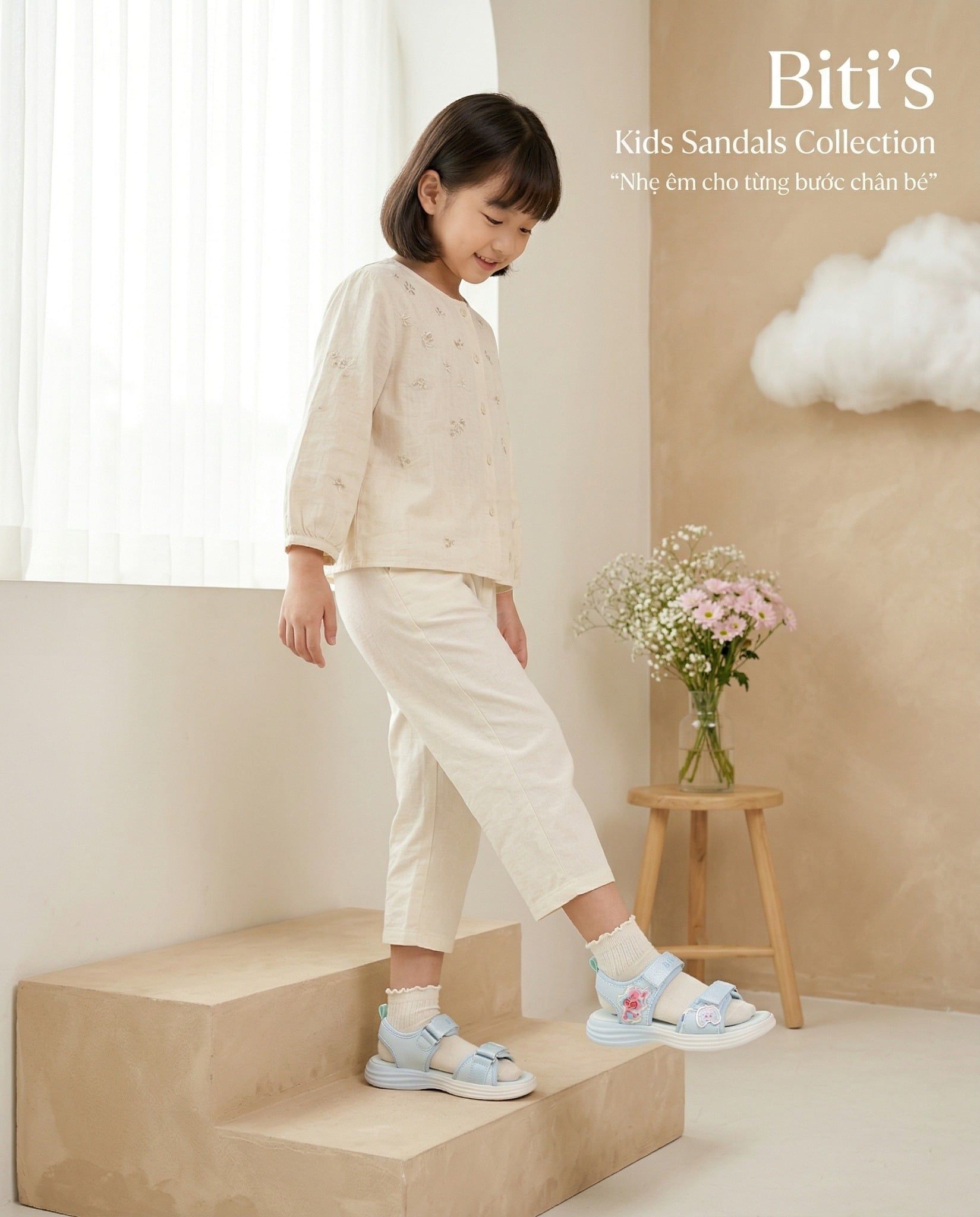  Sandal Biti's bé gái (28-37) 