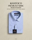  Áo sơ mi nam tay dài Khatoco (M-2XL) 