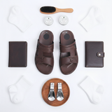  Dép da quai ngang nam (39-43) 