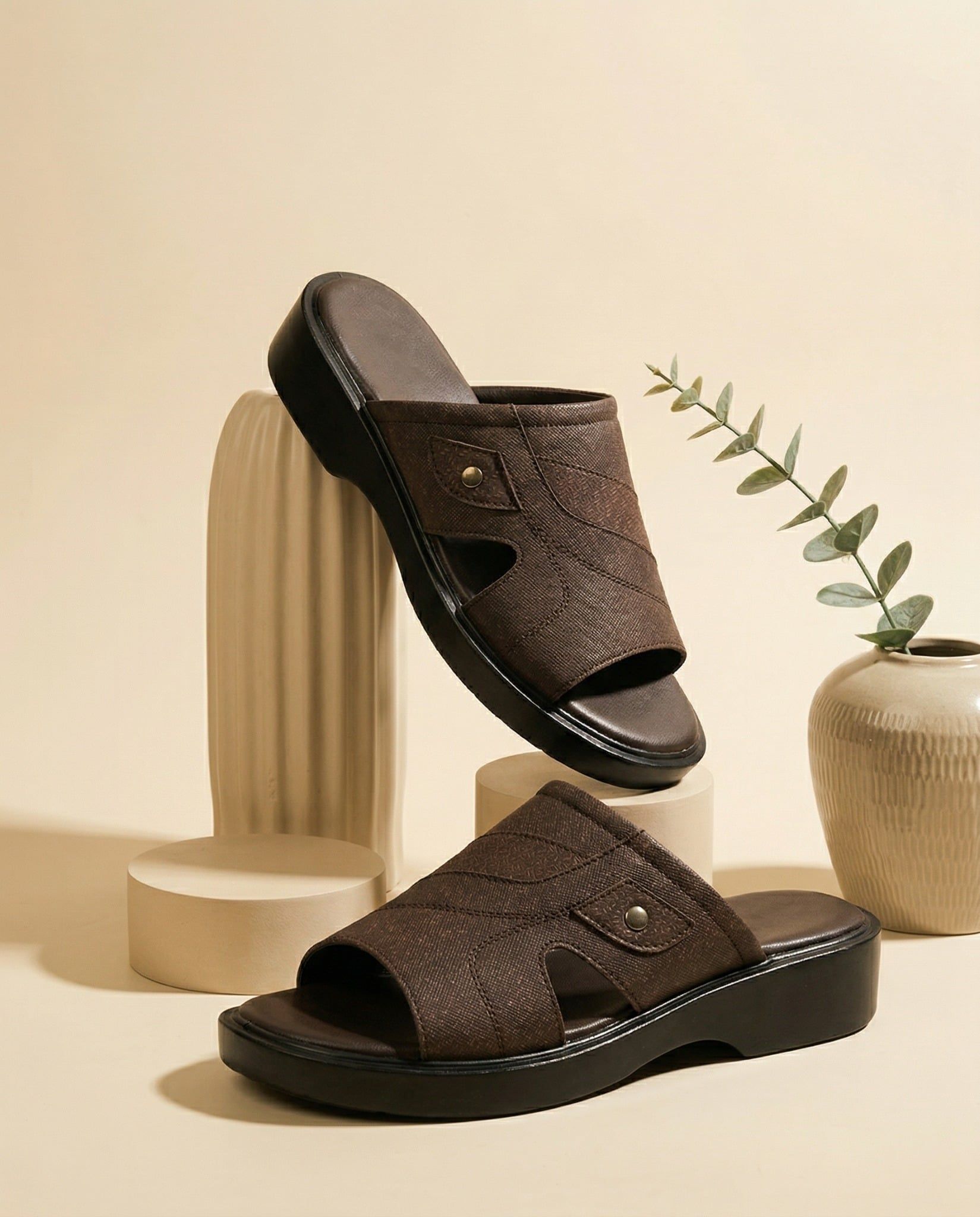  Dép quai ngang da nam (size 39-43) 