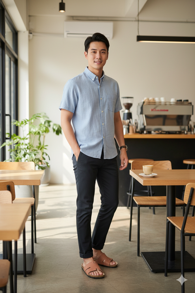  Dép quai ngang nam Up's (39-43) 