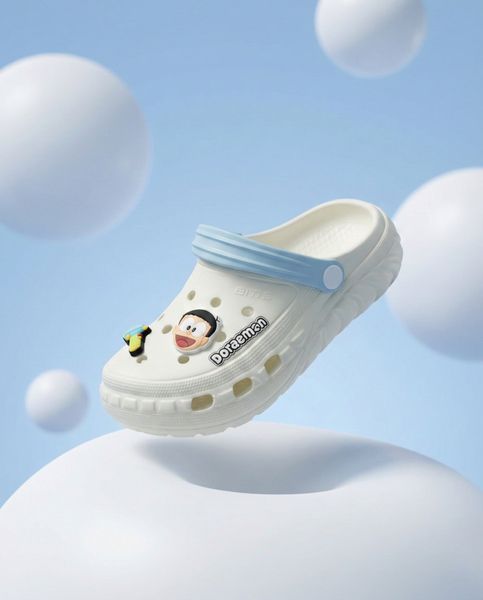  Sandal Biti's Doraemon Trẻ Em Màu Trắng BEB007222TRG (size 24-29) 
