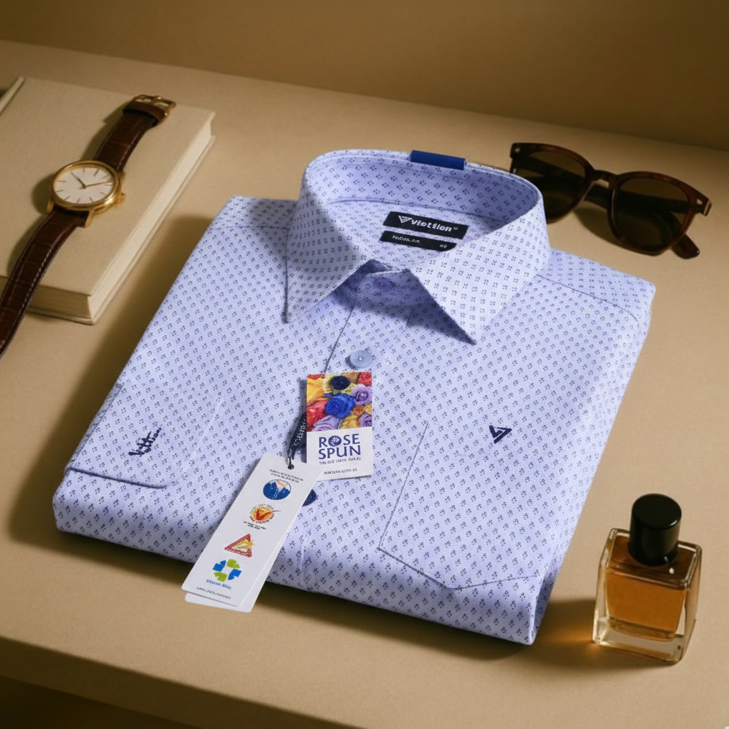  Áo sơ mi Việt Tiến tay dài (38-43) 