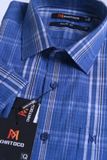  Áo sơ mi tay ngắn Khatoco Sale 350k (  giá tem 438k) size S 