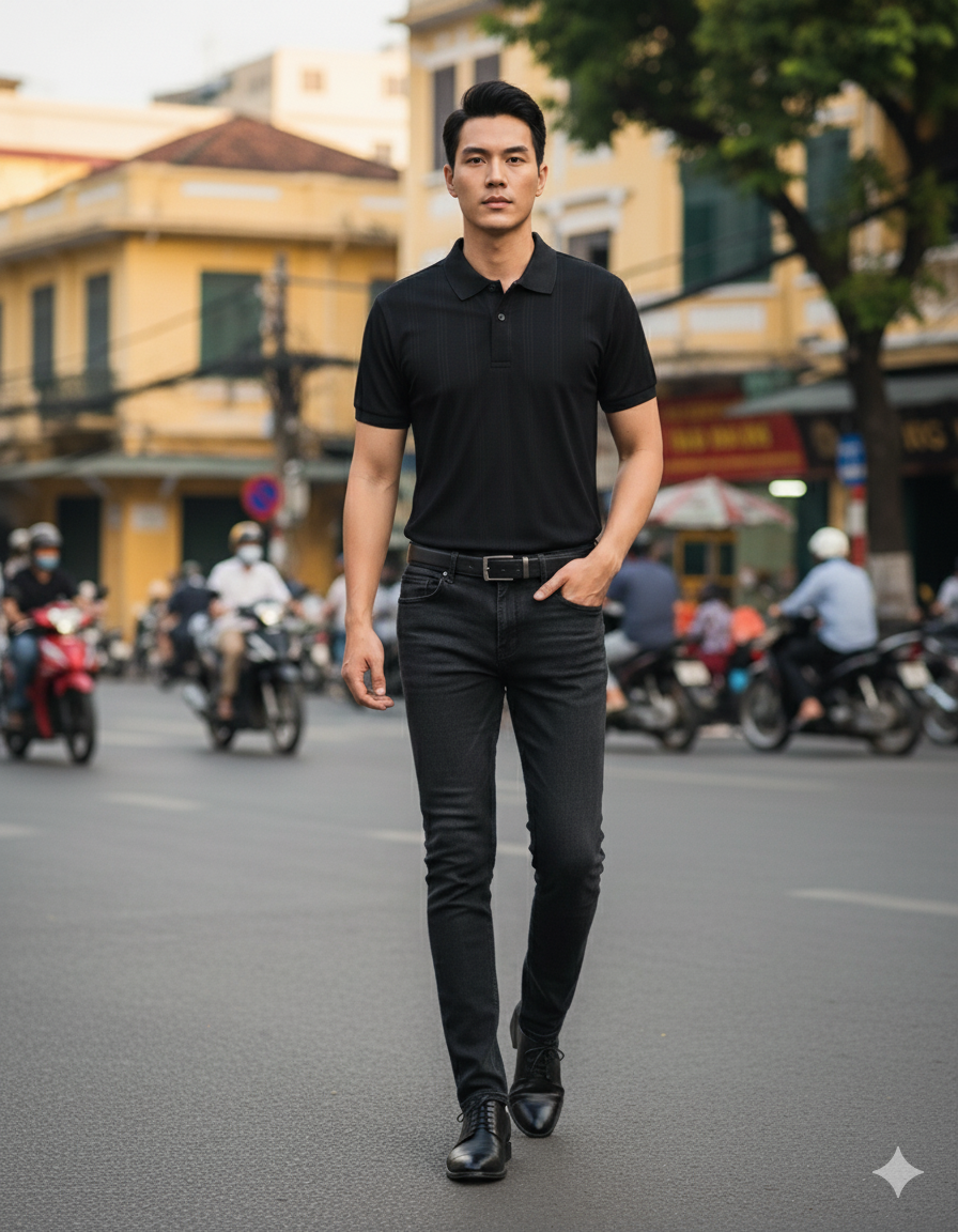 Áo thun nam KHATOCO 