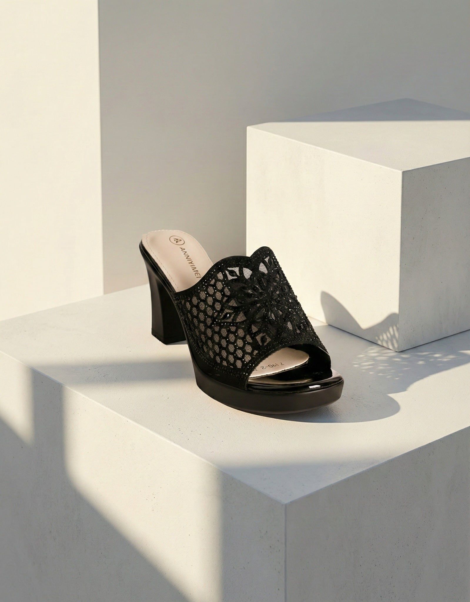  Dép cao gót Hong Kong nữ 