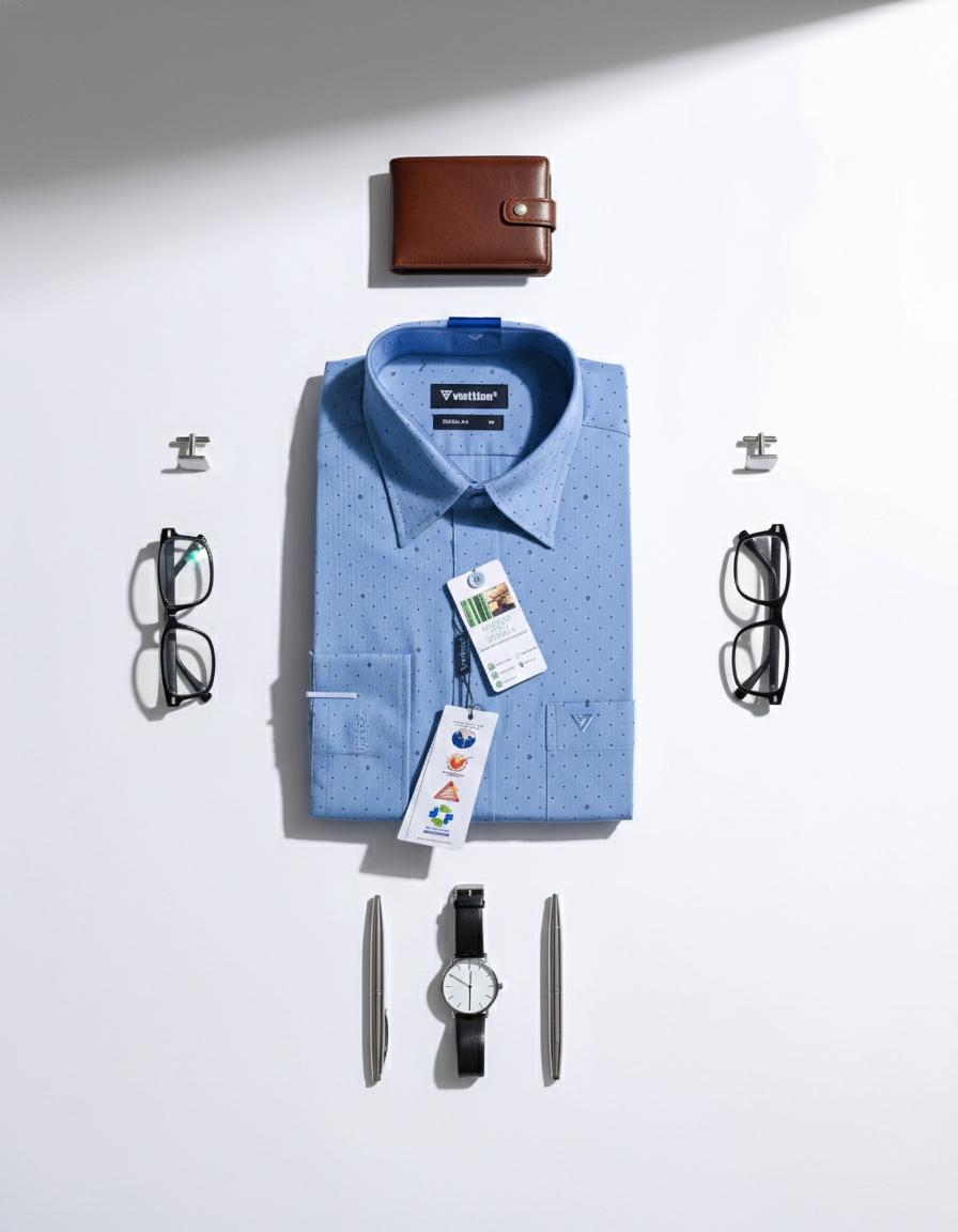  Áo sơ mi tay dài Việt Tiến 