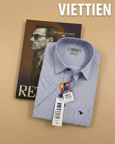  Áo sơ mi tay ngắn Việt Tiến (M-XL) 