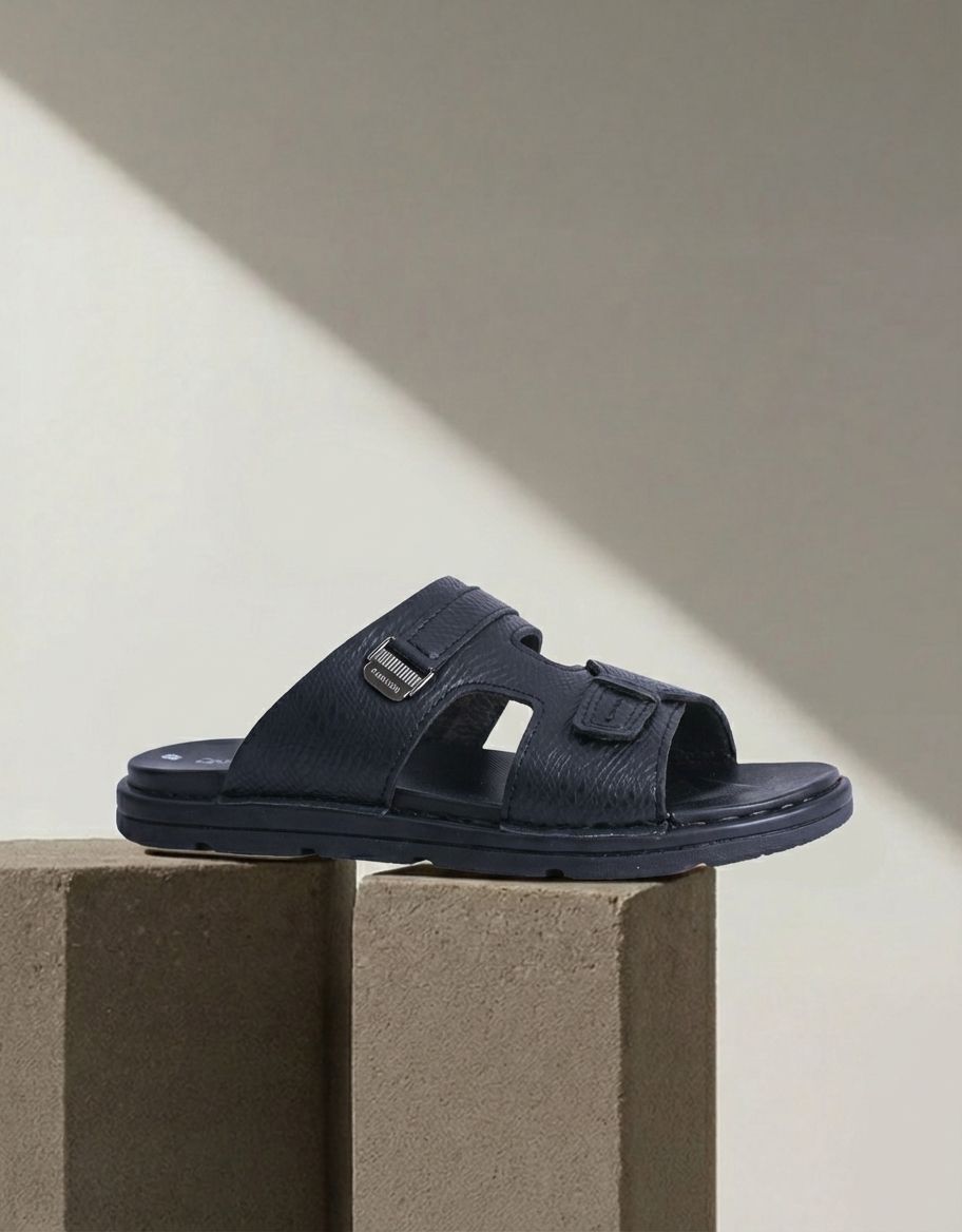  Dép da quai ngang nam (39-43) 