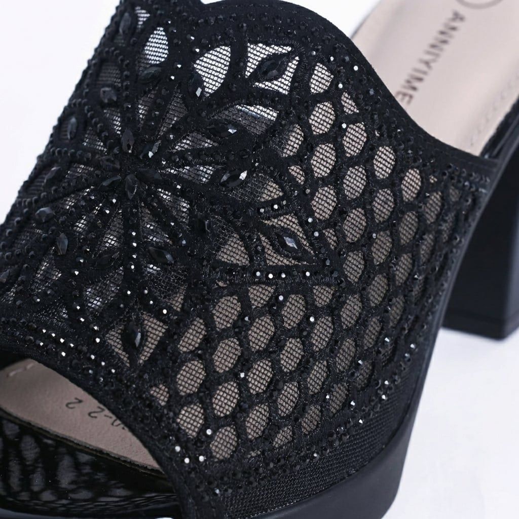  Dép cao gót Hong Kong nữ 