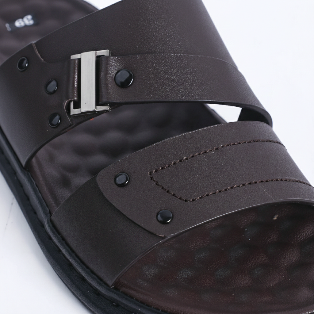  Dép da quai ngang  nam (39-43) 